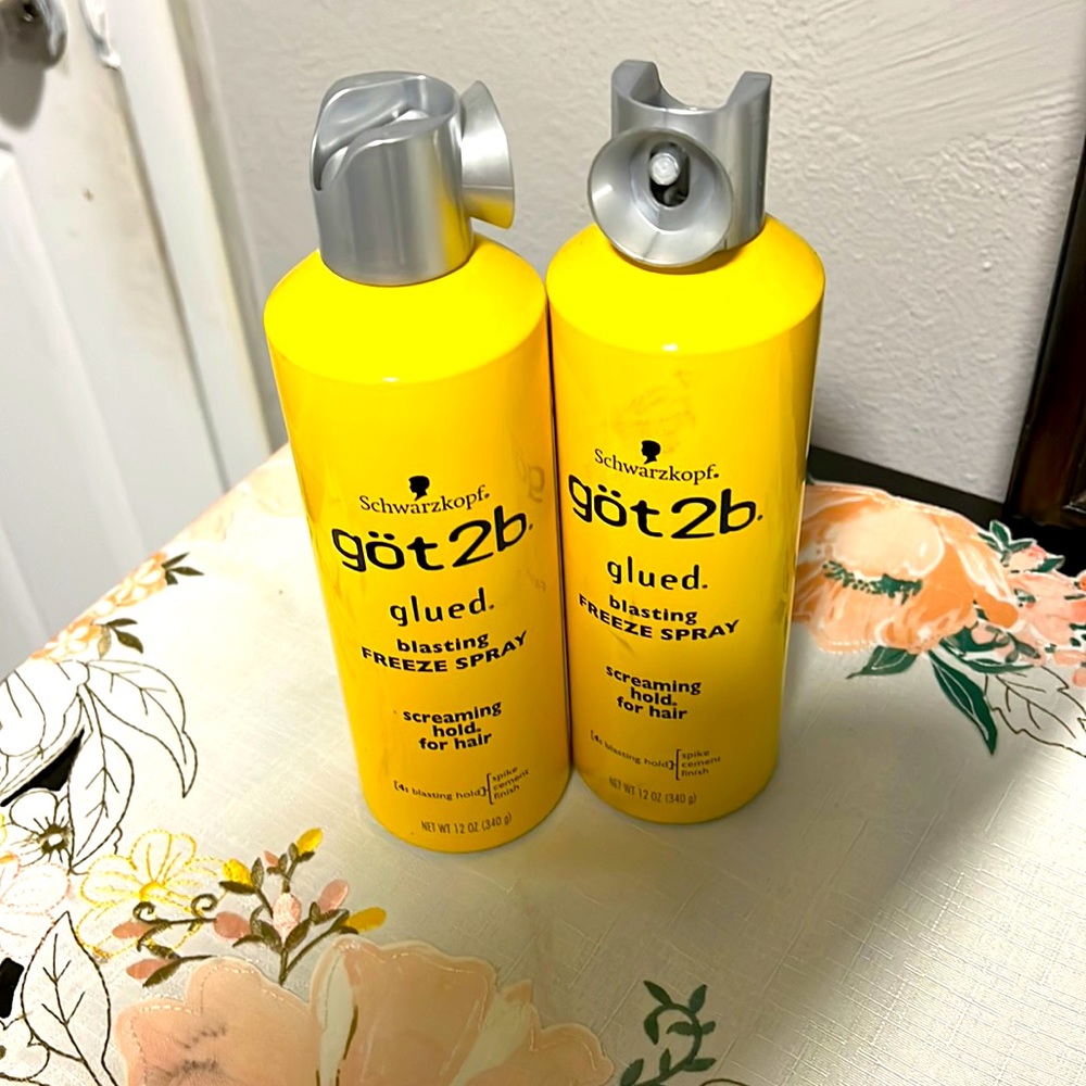Hair spay never been use
